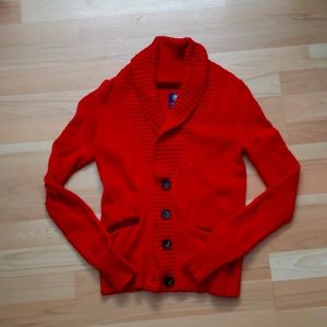 American Eagle red sweater